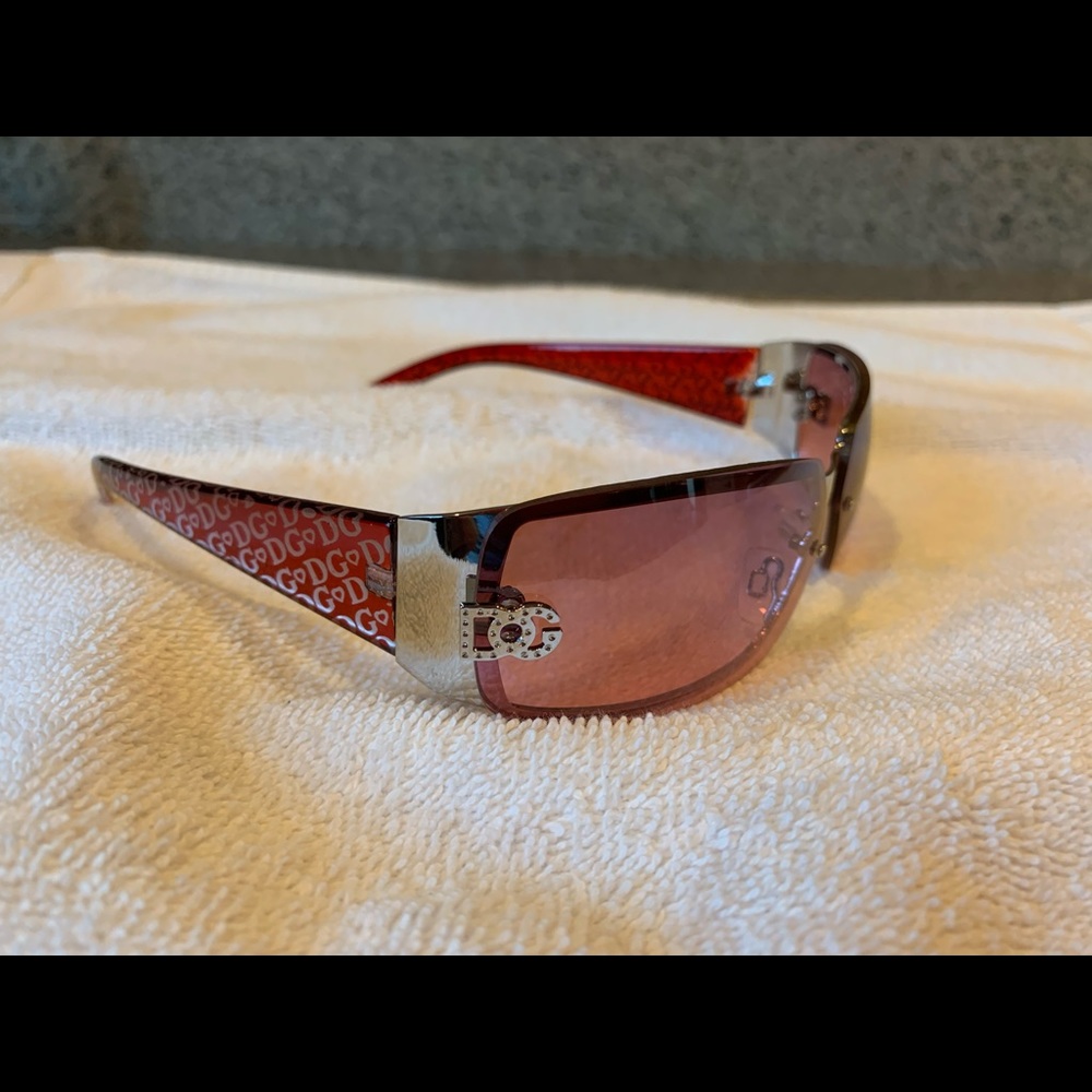 Brand New Burgundy DG Designer Sunglasses